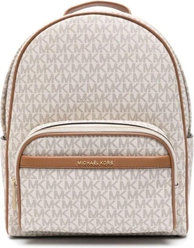 Michael Kors Ivoor Rugzak met Voorvak Beige Dames - Foto 3