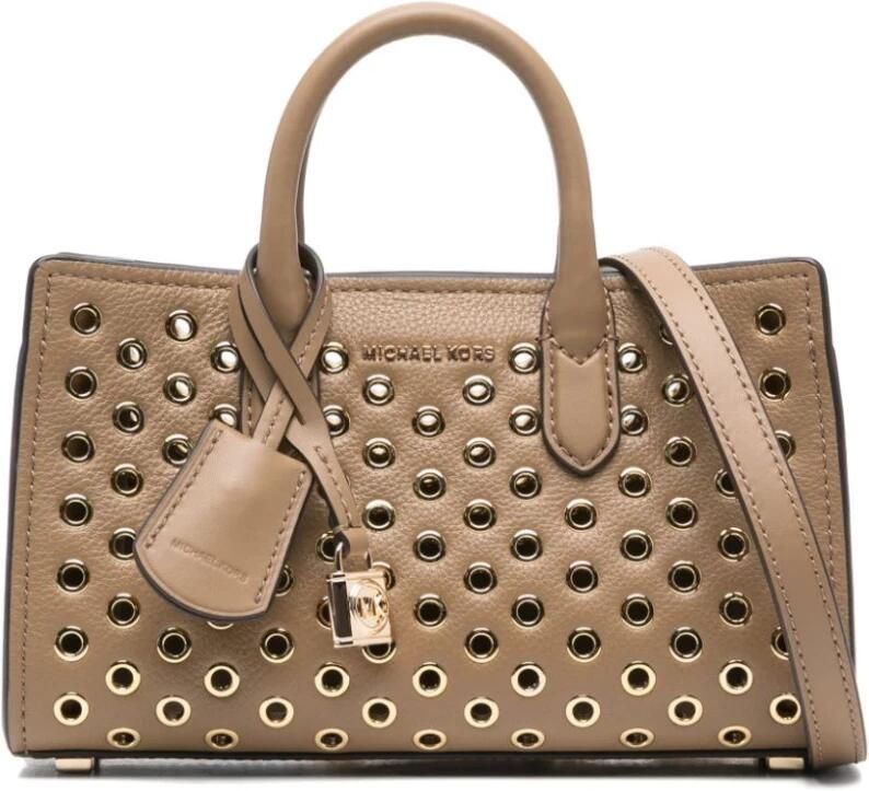 Michael Kors Beige schoudertas met magneetsluiting Beige Dames - Foto 5