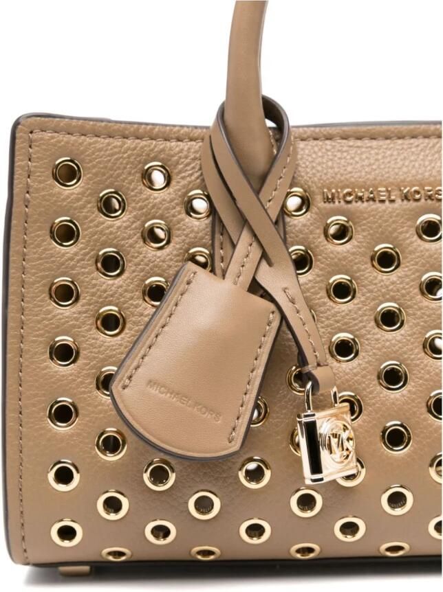 Michael Kors Beige schoudertas met magneetsluiting Beige Dames - Foto 4