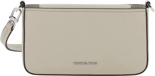 Michael Kors Beige Logo Schoudertas Vrouw Leer Beige Dames - Foto 7