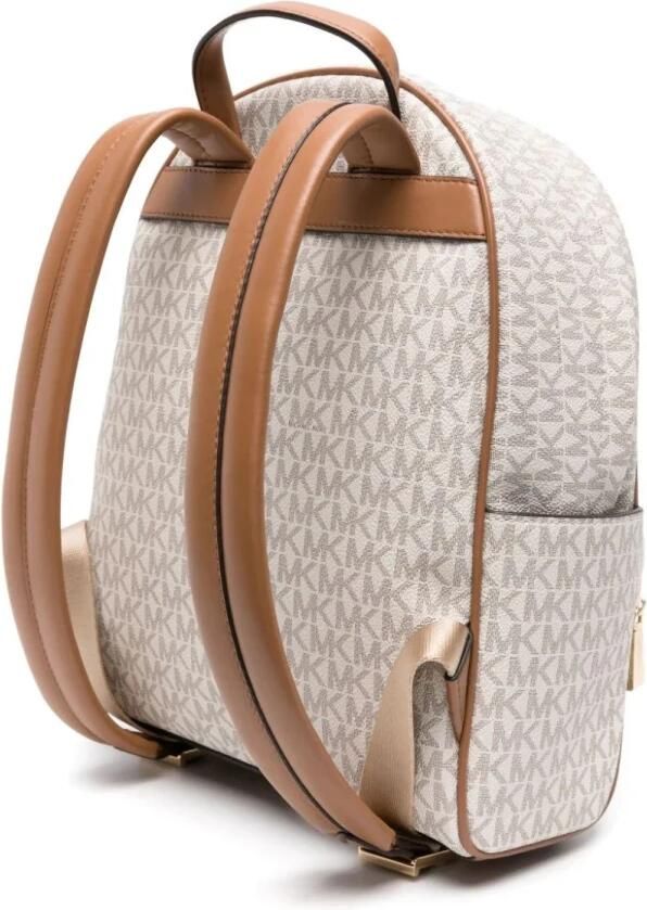 Michael Kors Ivoor Rugzak met Voorvak Beige Dames - Foto 4