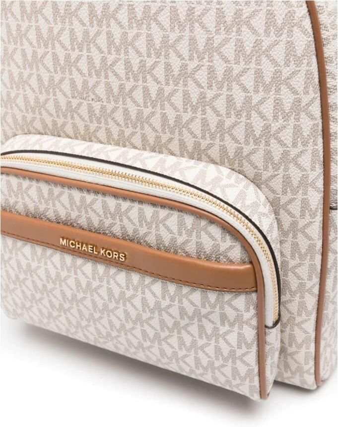 Michael Kors Ivoor Rugzak met Voorvak Beige Dames - Foto 2