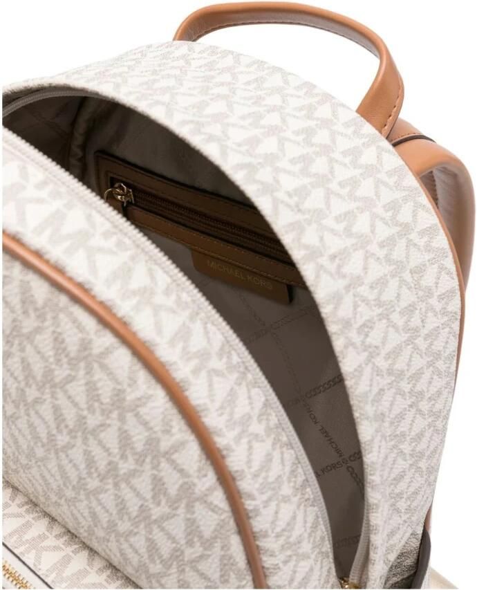 Michael Kors Ivoor Rugzak met Voorvak Beige Dames