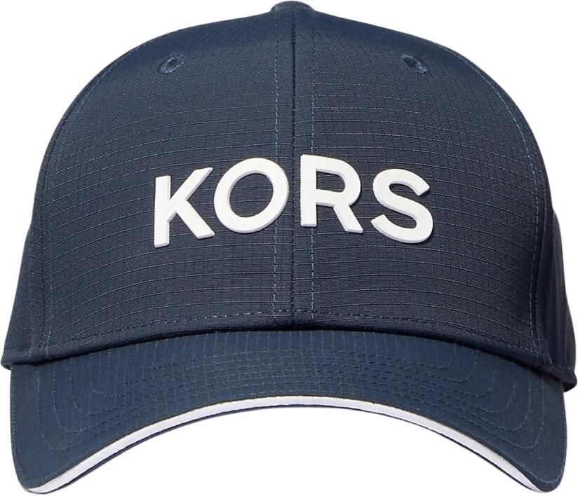 Michael Kors Blauwe Ripstop Tech Hoed voor Volwassenen Blue Heren