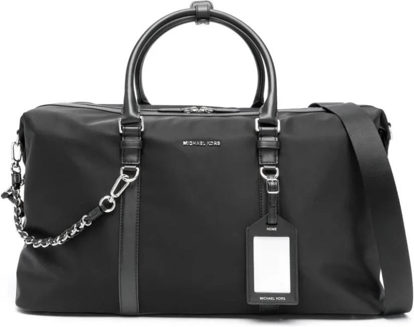 Michael Kors Zwarte Commuter Duffle Tas Black Heren - Foto 4