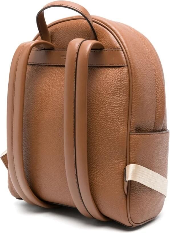 Michael Kors Tumbled Leren Rugzak Bruine Kleur Brown Dames - Foto 2