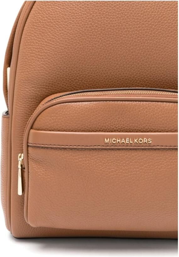 Michael Kors Tumbled Leren Rugzak Bruine Kleur Brown Dames - Foto 3