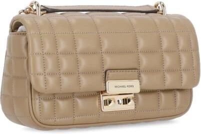 Michael Kors Hobo bags Brown Leather Tribeca Shoulder Bag in bruin - Foto 5