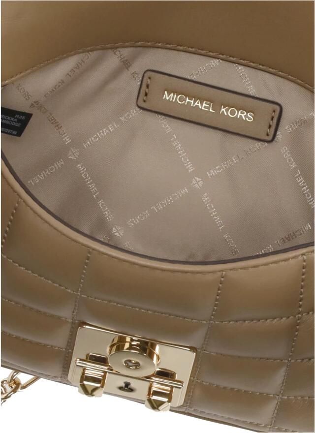 Michael Kors Hobo bags Brown Leather Tribeca Shoulder Bag in bruin - Foto 3