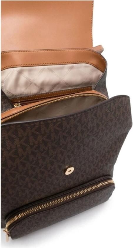 Michael Kors Bruine Rugzak Acorn Stijl Brown Dames - Foto 3