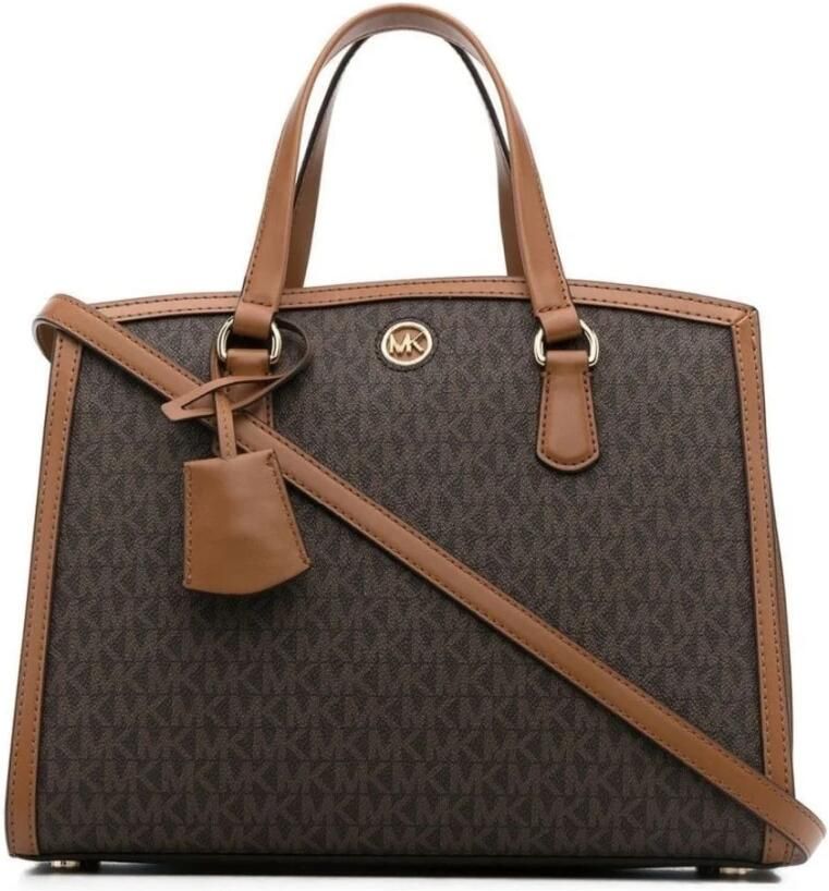 Michael Kors Bruine Satchel Handtas voor Vrouwen Brown Dames - Foto 3