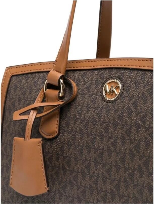 Michael Kors Bruine Satchel Handtas voor Vrouwen Brown Dames - Foto 6