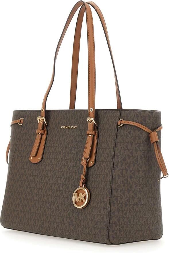 Michael Kors Crossbody bags Voyager Schultertasche Braun 30F8GV6T in bruin - Foto 2