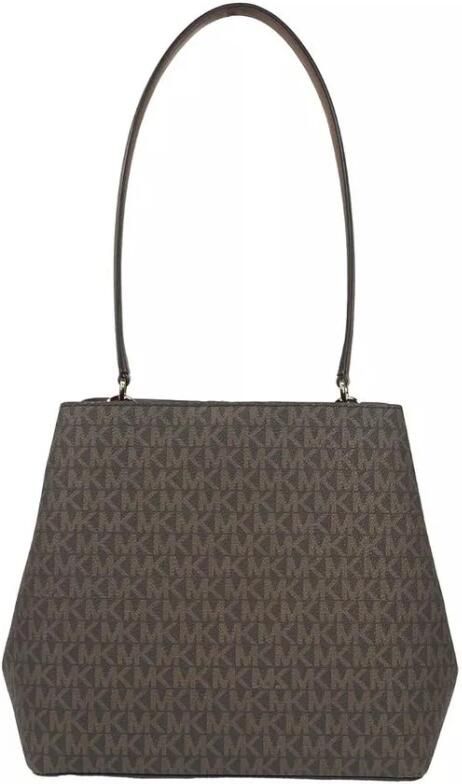 MICHAEL Kors Schoudertas Jet Set Item Grote Draagtas Bruin