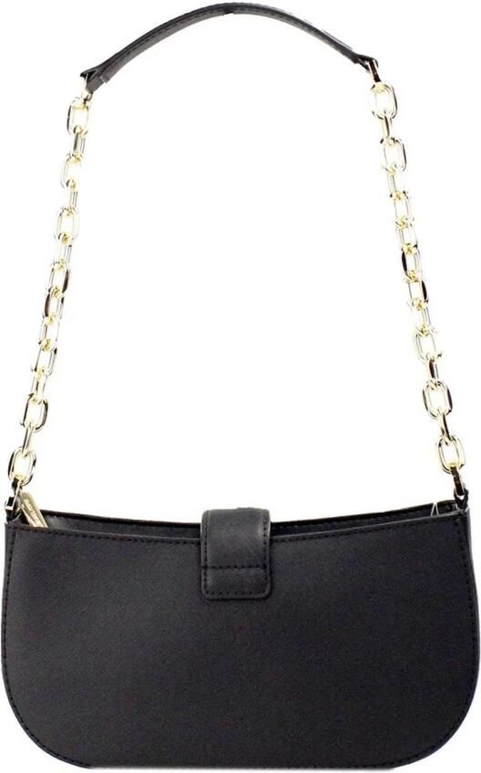 Michael Kors Carmen Kleine Zwarte Schoudertas Handtas Black Dames