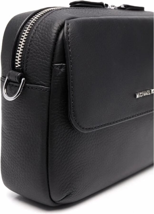 Michael Kors Stijlvolle Crossbody Tas met Verstelbare Schouderband Black Heren