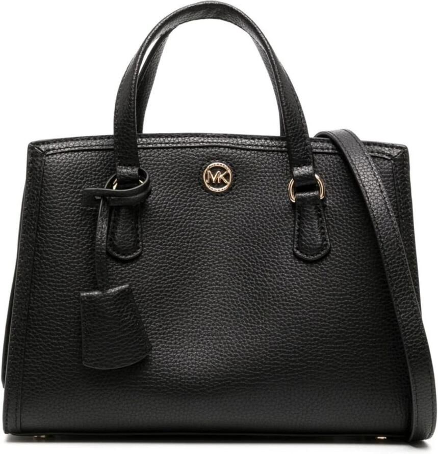 Michael Kors Casual Zwarte Leren Messenger Schoudertas Black Dames - Foto 4