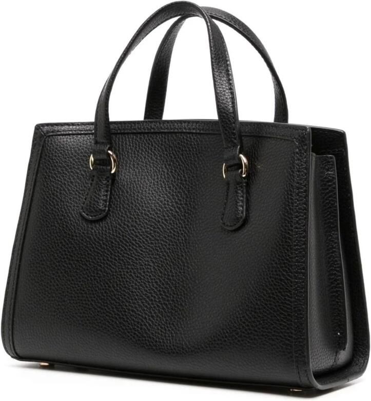 Michael Kors Casual Zwarte Leren Messenger Schoudertas Black Dames - Foto 2