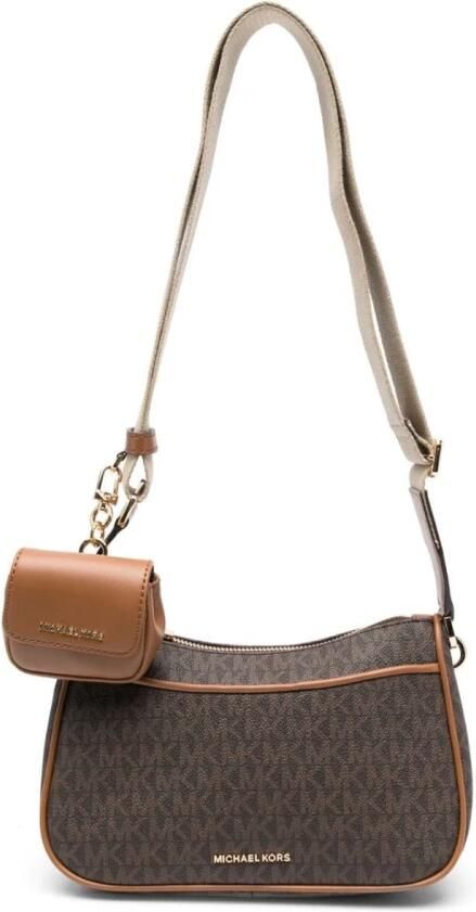 Michael Kors Crossbody bags Md Tz Pch Xbody W Strap in bruin - Foto 3