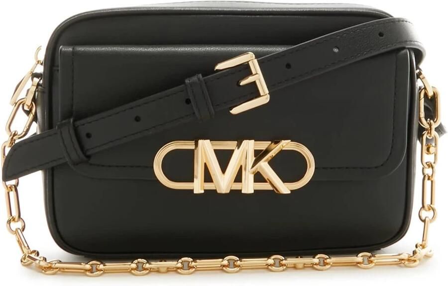 Michael Kors Crossbody bags Parker Medium Chain Swag Camera Crossbody in zwart - Foto 4