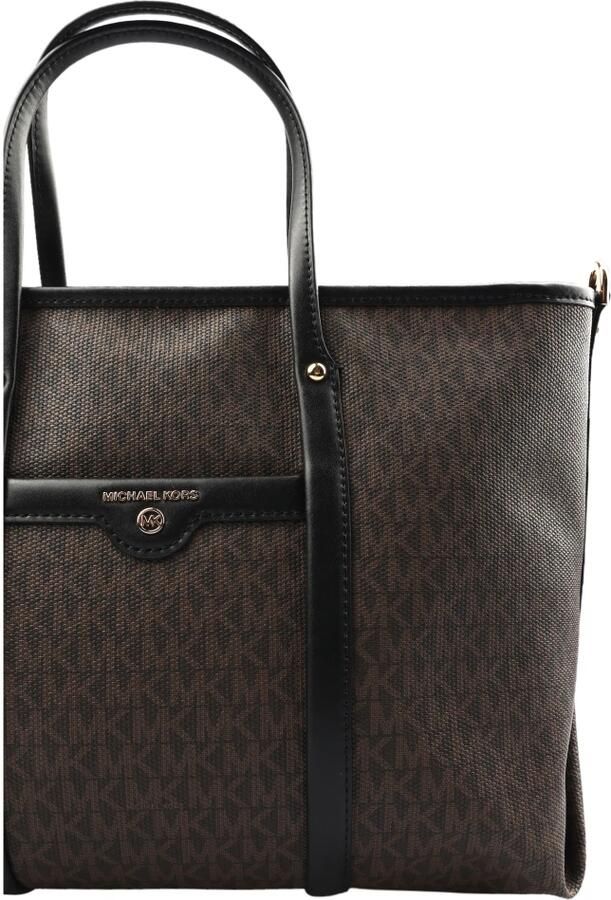Michael Kors Designer PVC Schoudertas Black Dames - Foto 6