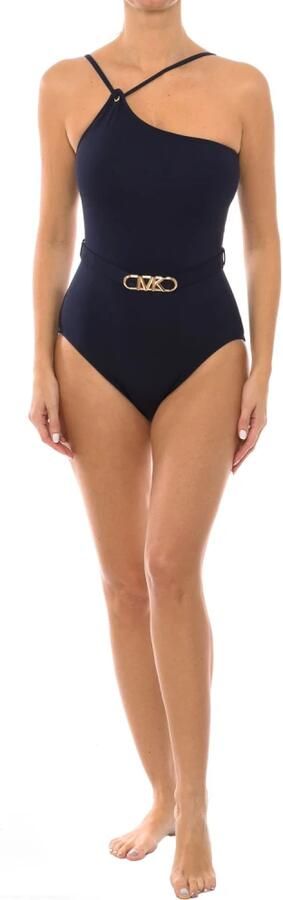 Michael Kors Een-schouder badpak Blue Dames - Foto 4