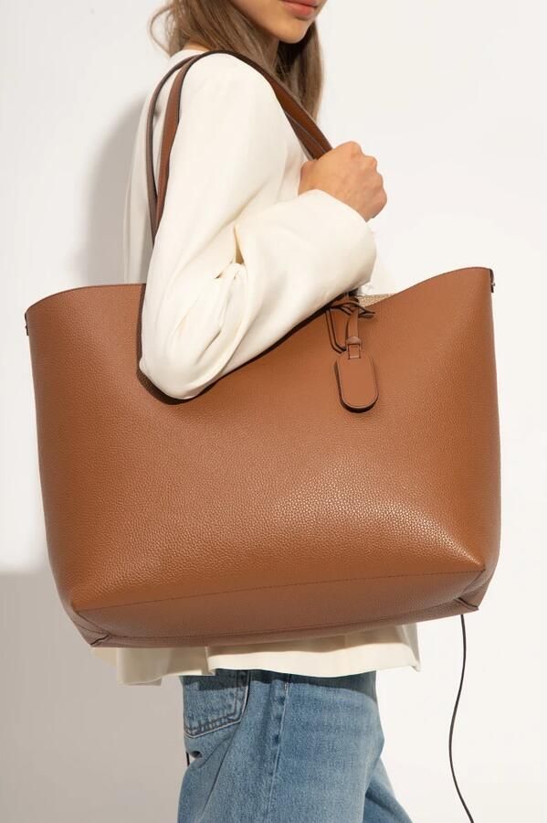 Michael Kors Bruine schoudertas van pebbled leer met bijpassende clutch Brown Dames - Foto 4