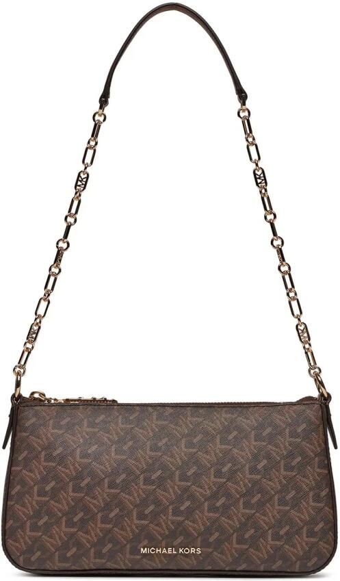 Michael Kors Empire Medium Chain-Link Pochette Brown Dames - Foto 4
