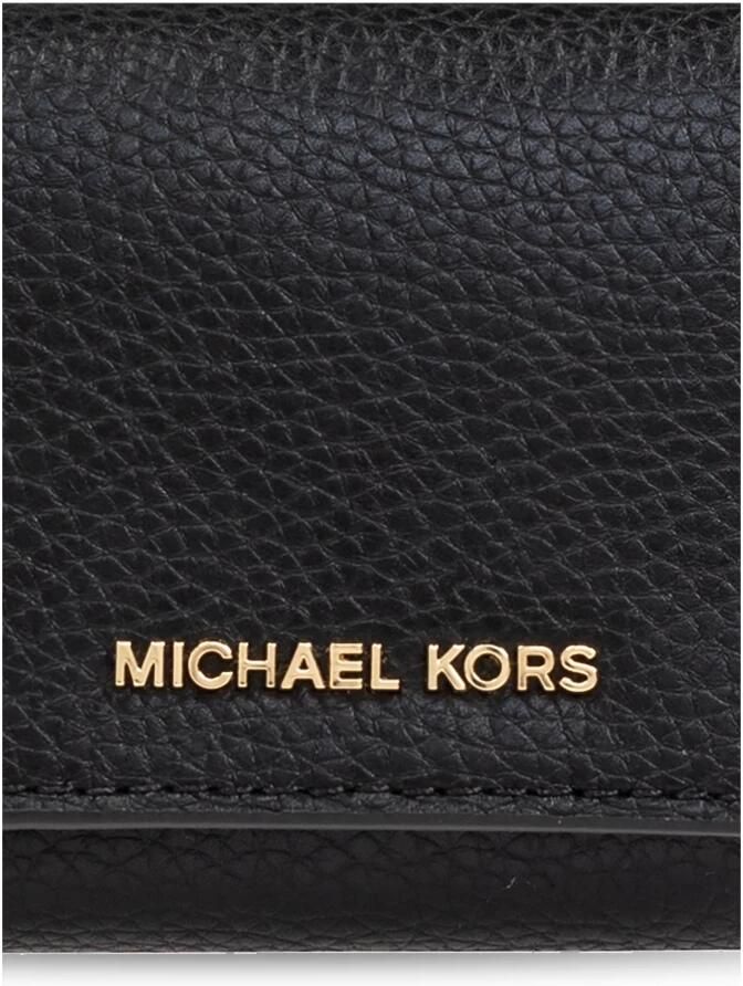 Michael Kors Portemonnee van korrelleer met logodetail Black Dames