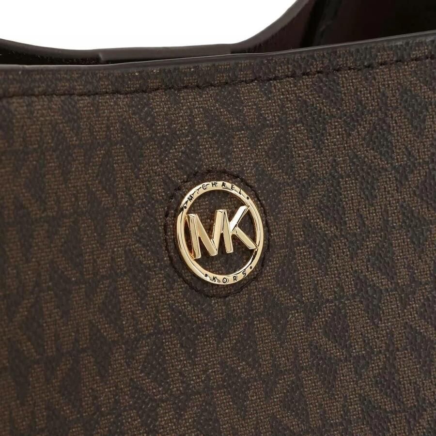 Michael Kors Stijlvolle Freya Grote Tote Tas in Chocolade Gray Dames - Foto 2