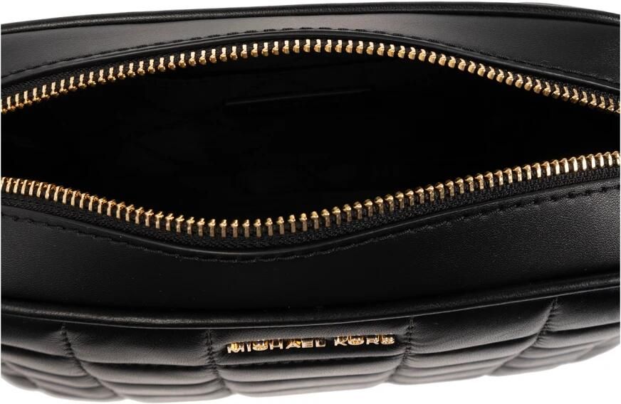 Michael Kors Jet Set Medium Quilted Leather Crossbody Bag Black Dames - Foto 6