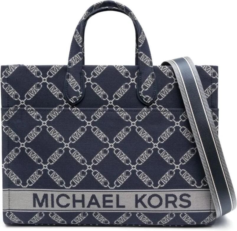 Michael Kors Gigi Grote Empire Logo Jacquard Tote Bag Multicolor Dames - Foto 2