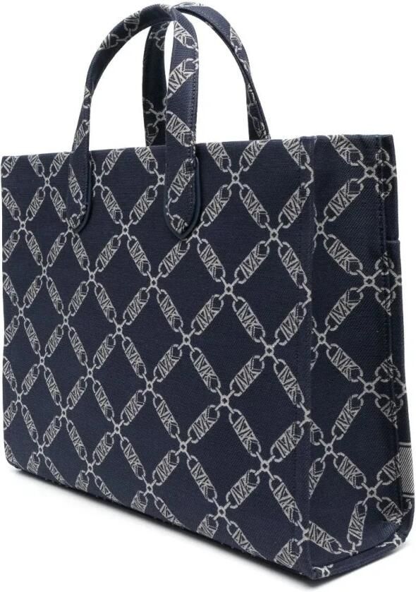 Michael Kors Gigi Grote Empire Logo Jacquard Tote Bag Multicolor Dames - Foto 8