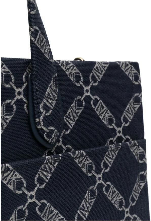 Michael Kors Gigi Grote Empire Logo Jacquard Tote Bag Multicolor Dames - Foto 7