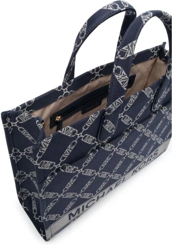 Michael Kors Gigi Grote Empire Logo Jacquard Tote Bag Multicolor Dames - Foto 9