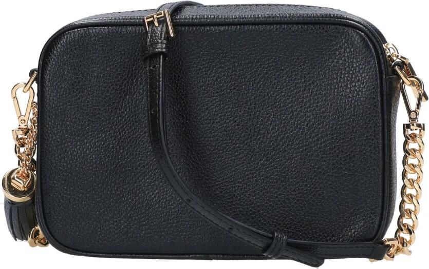 Michael Kors Gestructureerde Leren Schoudertas Zwart Black Dames - Foto 5