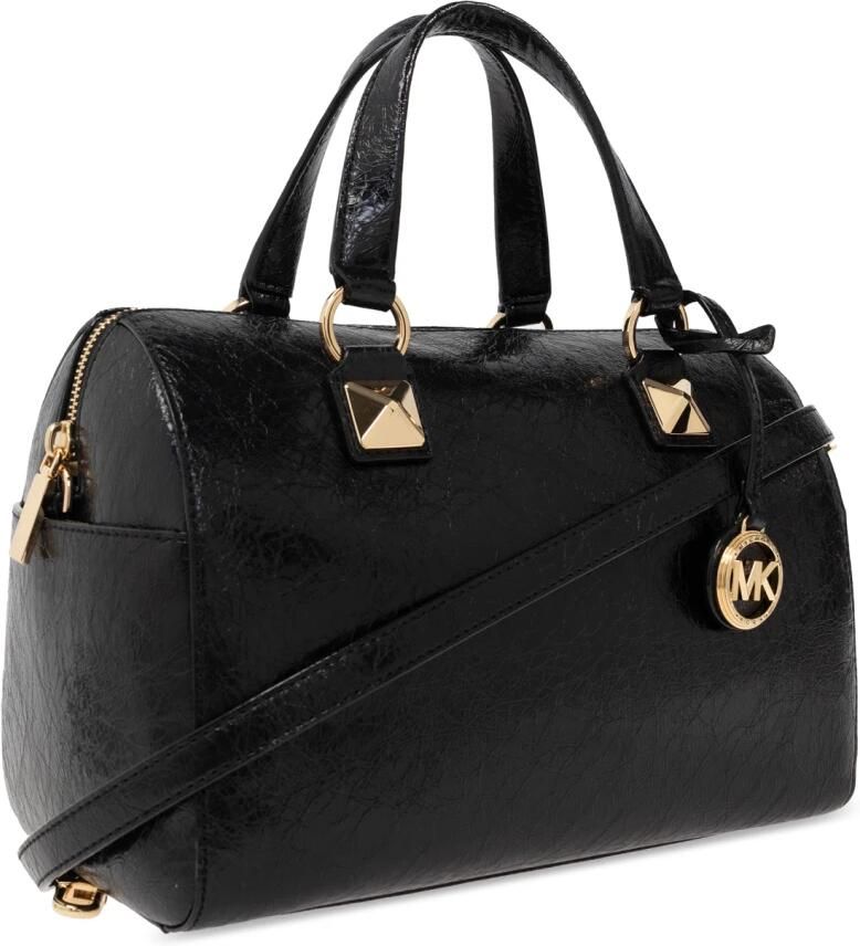Michael Kors Satchels Md Duffle Satchel in zwart - Foto 5