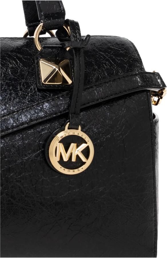 Michael Kors Satchels Md Duffle Satchel in zwart - Foto 8