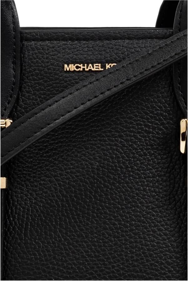 Michael Kors Handtas van gekorreld leer met afneembare schouderband Black Dames - Foto 9