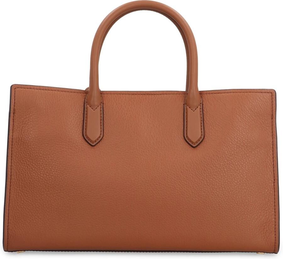 Michael Kors Handtas van gekorreld leer met metalen hangslot Brown Dames - Foto 7
