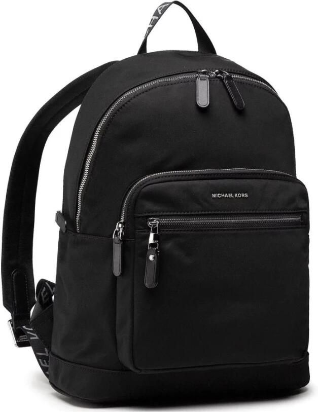 Michael Kors Hudson Nylon Rugzak Black Heren - Foto 2