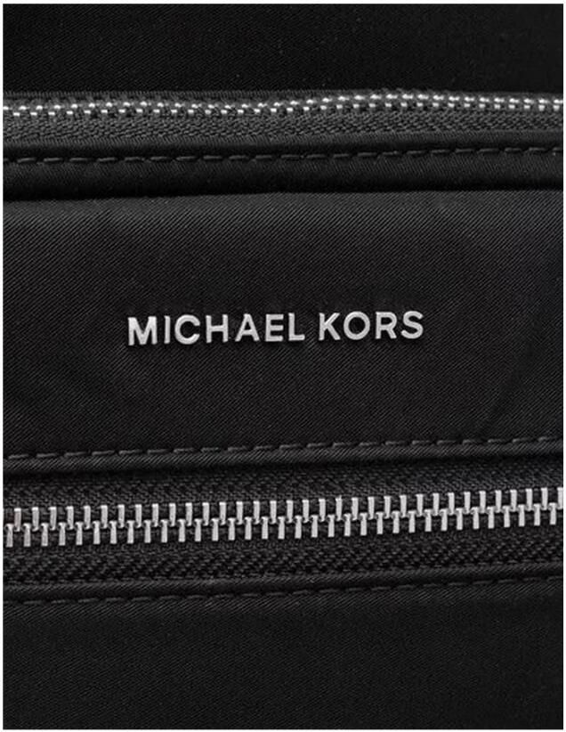 Michael Kors Hudson Nylon Rugzak Black Heren