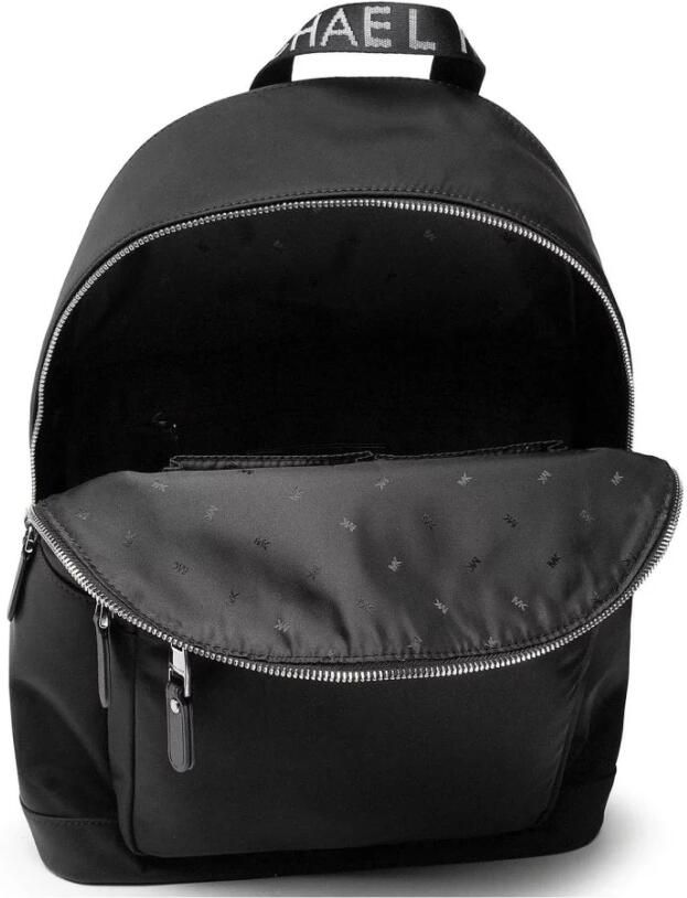 Michael Kors Hudson Nylon Rugzak Black Heren - Foto 3