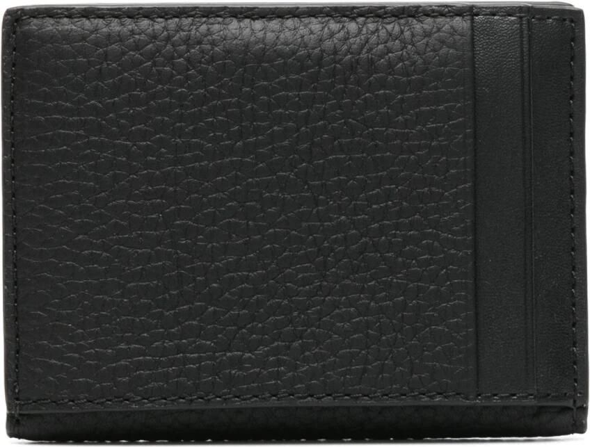 Michael Kors Hudson Pebbled Leather Bifold Wallet Black Heren - Foto 2