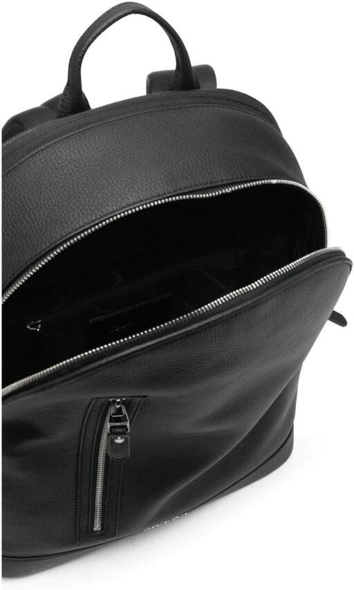 Michael Kors Hudson Slim Leather Backpack Black Heren - Foto 2