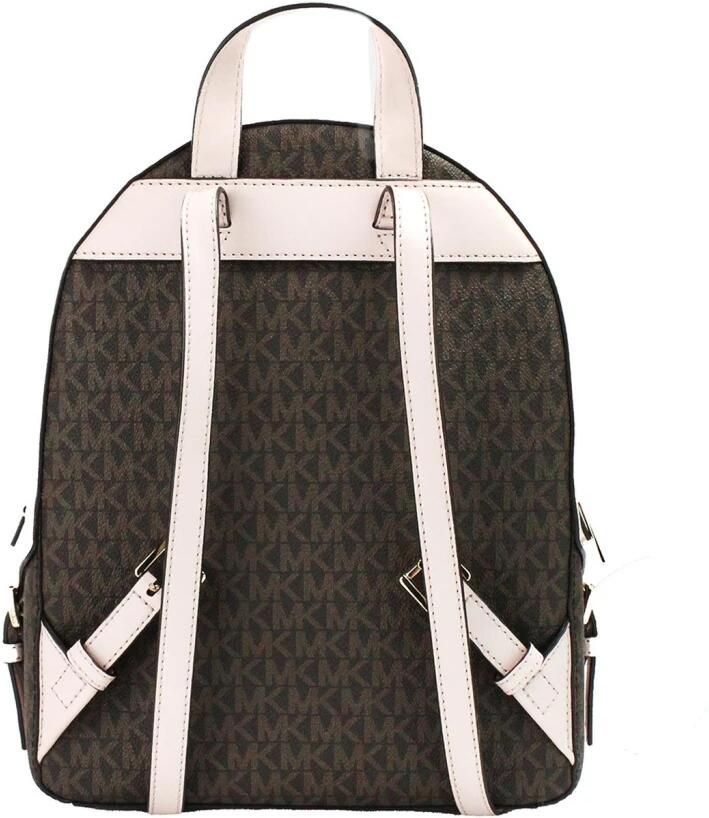 Michael Kors Jaycee Medium Zip Pocket Rugzak Brown Dames