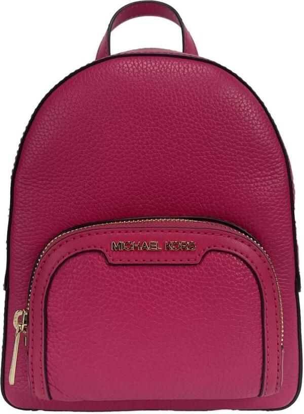 MICHAEL Kors Rugzak Rhea Rugzak Leer Fel Roze 30T1GRZB5L - Foto 3