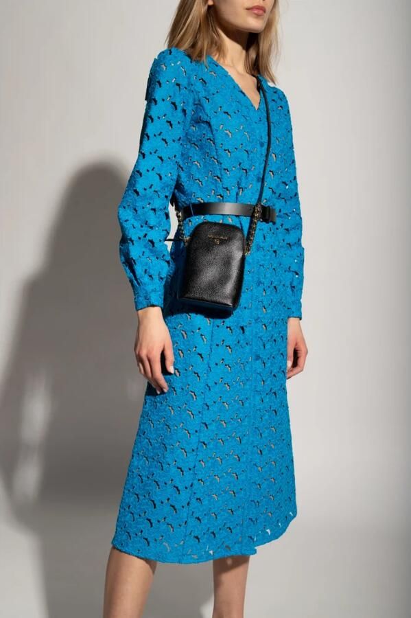 Michael Kors Kleine NS Ketting Telefoon Tas Black Dames - Foto 5