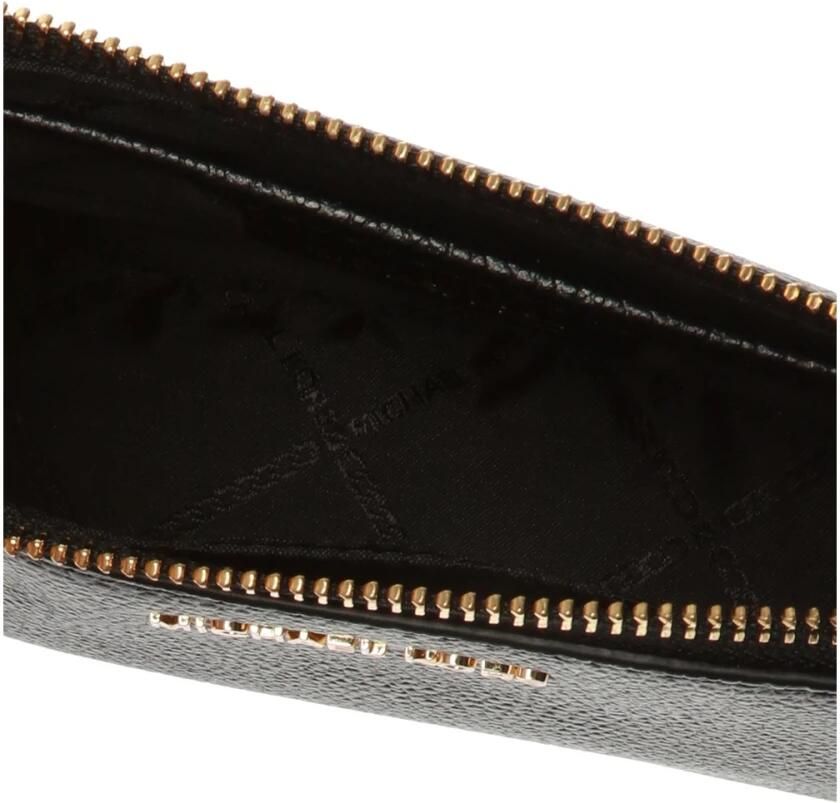 Michael Kors Zwarte leren handtas Gouden details Black Dames - Foto 3