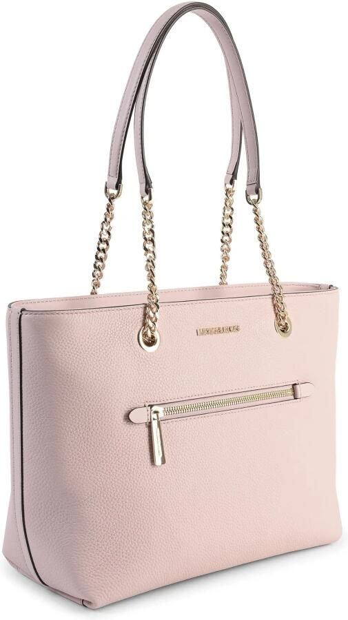 Michael Kors Jet Set Medium Front Pocket Chain Tote Bag Pink Dames - Foto 3